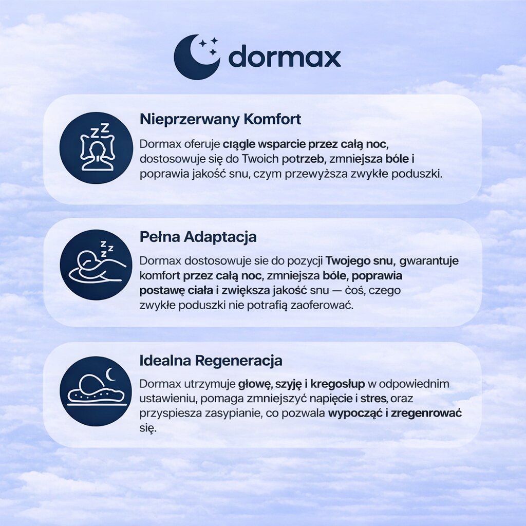 Dormax - Obudź się bez bólu